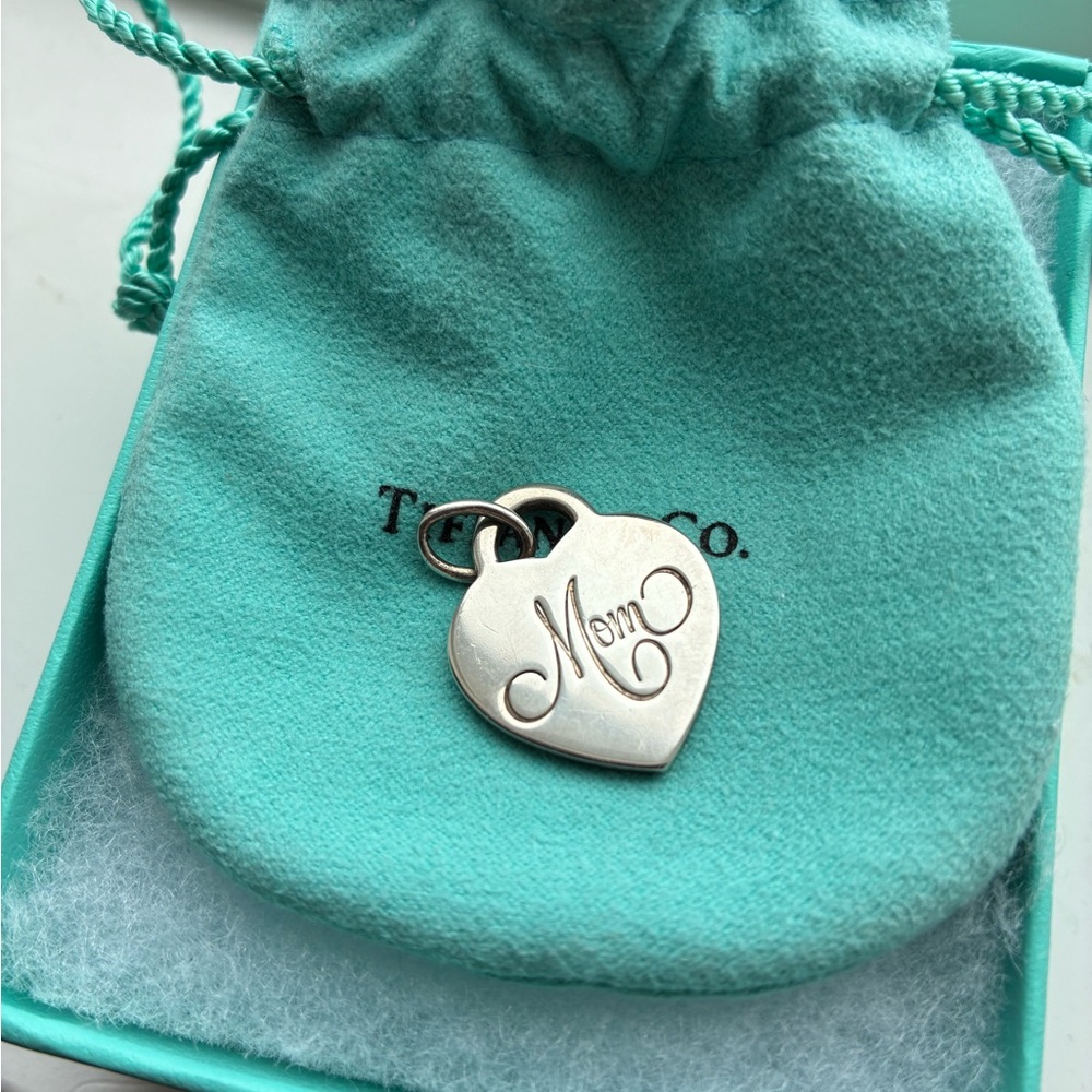 Vintage Tiffany and co silver heart charm